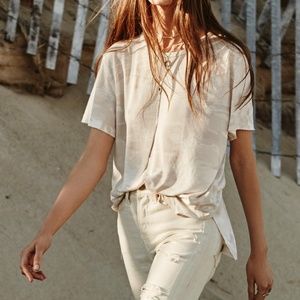 We the Free Army Camo Boxy Short Sleeve T-Shirt